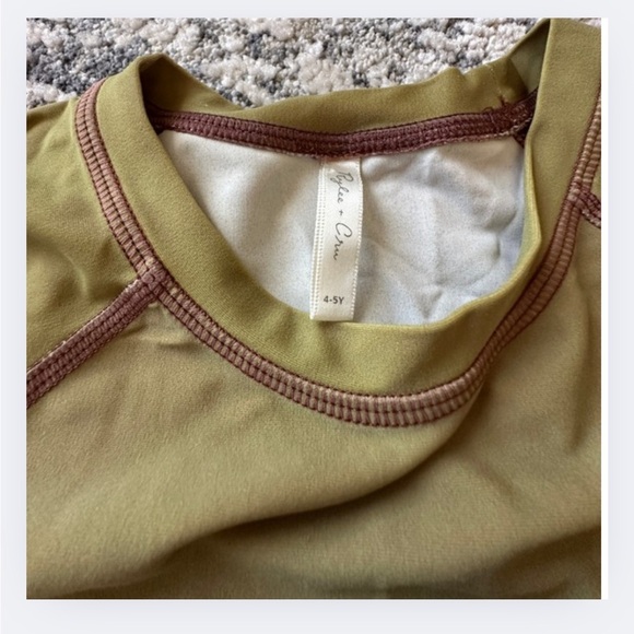 Rylee + Cru Chase the Sun Rash Guard - Size 4/5 - Picture 4 of 5